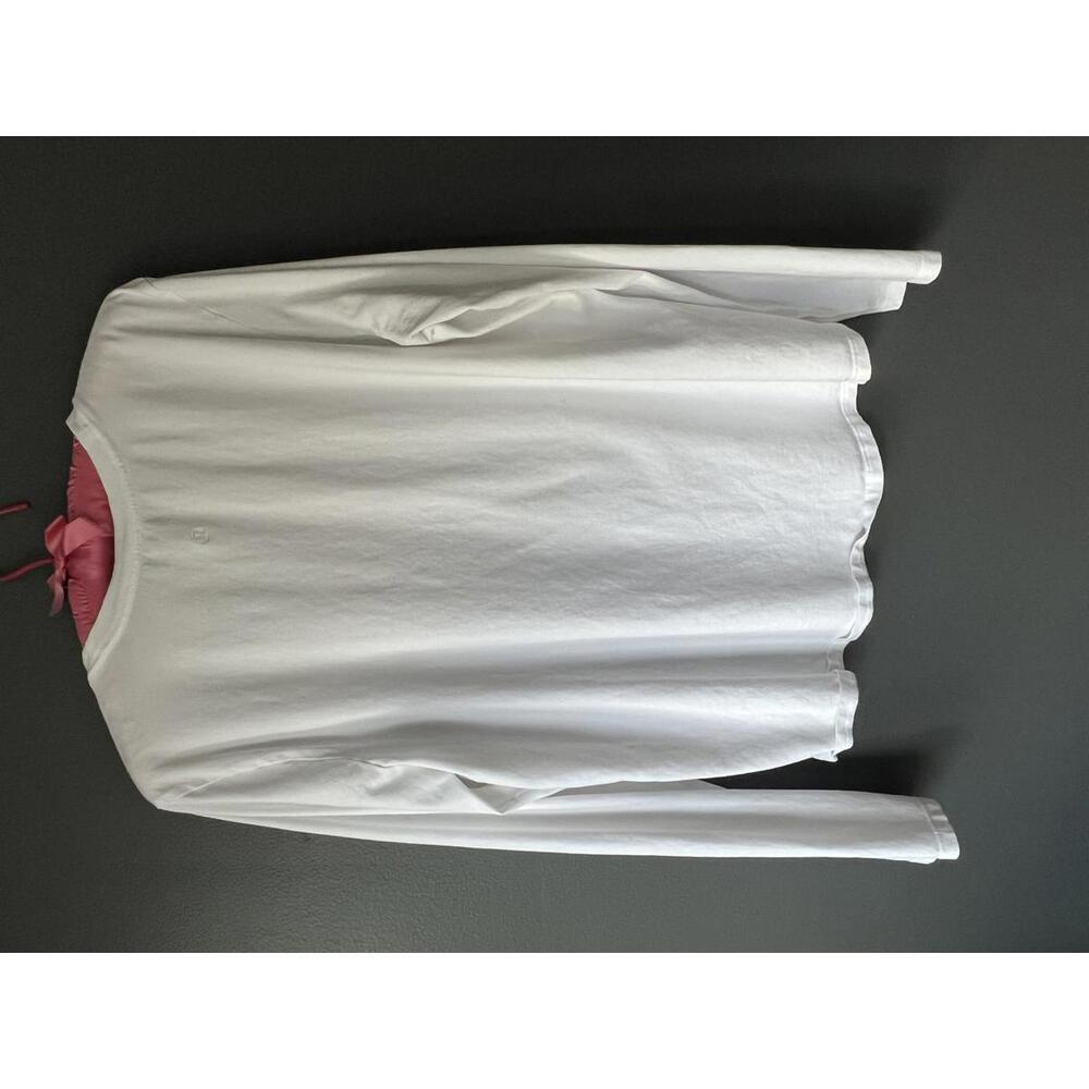 Lululemon Basic White Long Sleeve Crew Neck Shirt - image 5